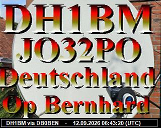 SSTV image from PI1DFT_2M