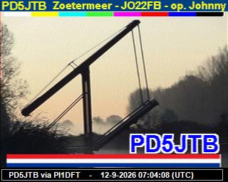 SSTV image from PI1DFT_2M