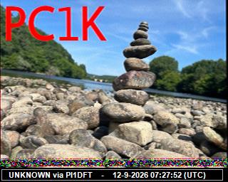 SSTV image from PI1DFT_2M