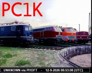 SSTV image from PI1DFT_2M