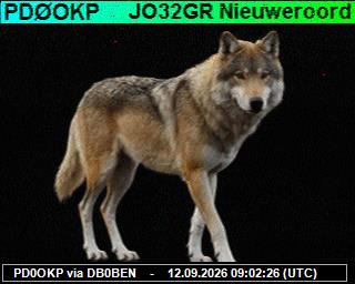 SSTV image from PI1DFT_2M