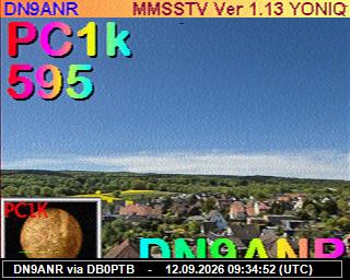 SSTV image from PI1DFT_2M