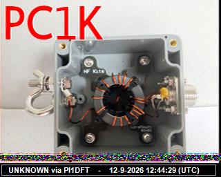 SSTV image from PI1DFT_2M