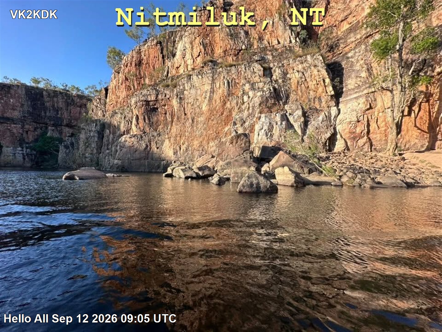 SSTV image from VK2DGH_2M