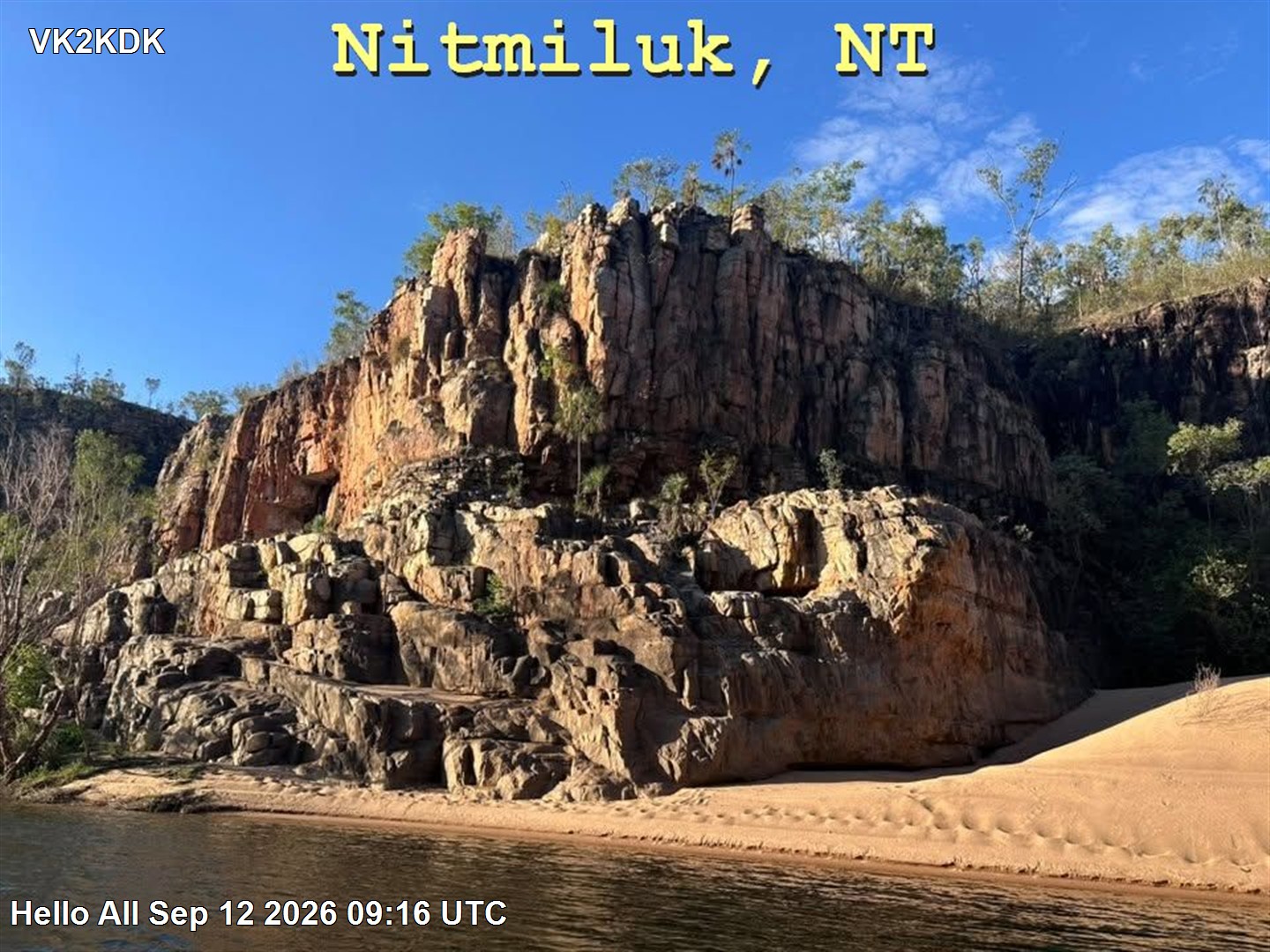 SSTV image from VK2DGH_2M