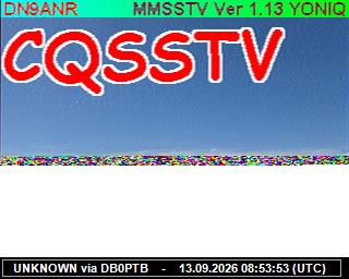 SSTV image from DB0PTB_2M
