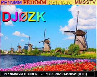 SSTV image from DB0PTB_2M