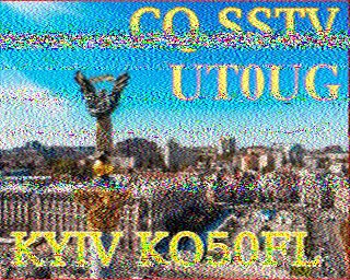 SSTV image from IU0FBK_20M