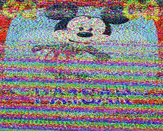 SSTV image from IU0FBK_20M