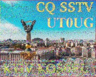 SSTV image from IU0FBK_20M