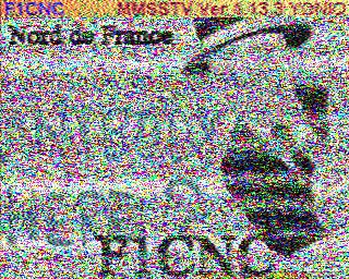 SSTV image from IU0FBK_20M