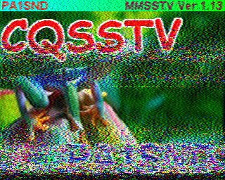SSTV image from IU0FBK_20M