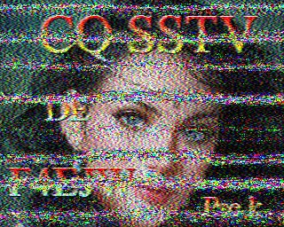 SSTV image from IU0FBK_20M