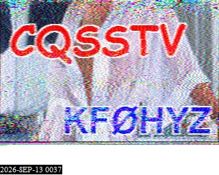 SSTV image from KO5MO_20M