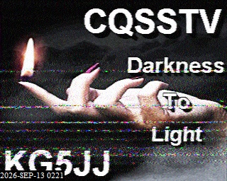 SSTV image from KO5MO_20M