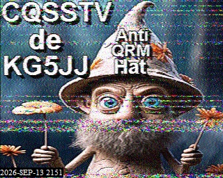 SSTV image from KO5MO_20M