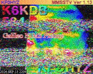 SSTV image from KO5MO_20M