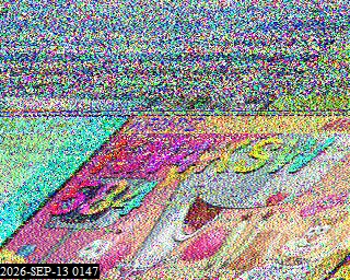 SSTV image from KO6KL_20M