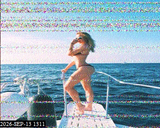 SSTV image from KO6KL_20M