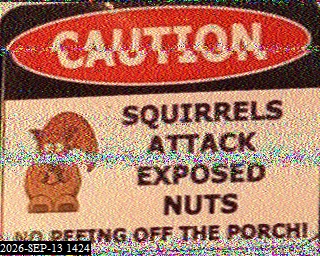 SSTV image from KO6KL_20M