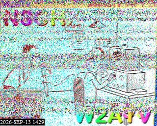 SSTV image from KO6KL_20M