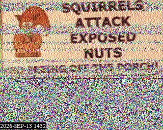 SSTV image from KO6KL_20M
