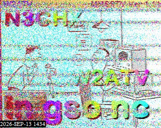 SSTV image from KO6KL_20M