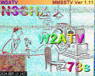 SSTV image from KO6KL_20M