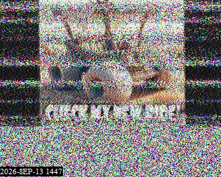 SSTV image from KO6KL_20M
