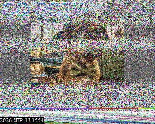SSTV image from KO6KL_20M