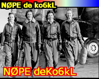 SSTV image from KO6KL_20M