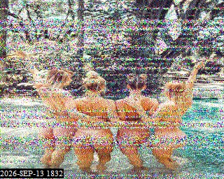 SSTV image from KO6KL_20M