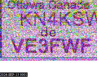 SSTV image from KP4TR_20M