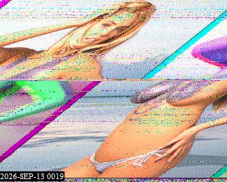 SSTV image from KP4TR_20M