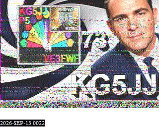 SSTV image from KP4TR_20M