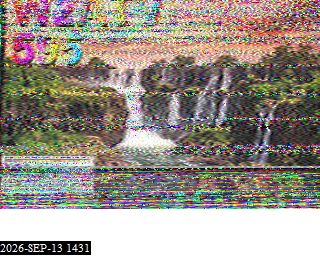 SSTV image from KP4TR_20M