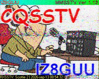 SSTV image from PA0041SWL_20M