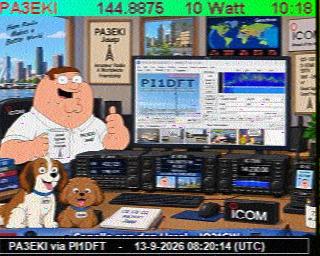 SSTV image from PC1K_2M