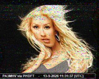 SSTV image from PC1K_2M