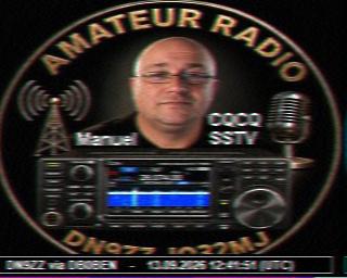 SSTV image from PC1K_2M