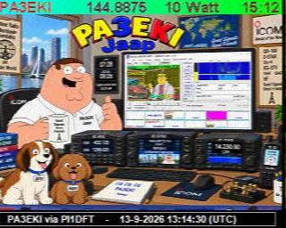 SSTV image from PC1K_2M