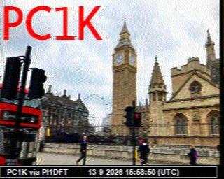 SSTV image from PC1K_2M