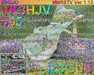 SSTV image from PD2PW_20M