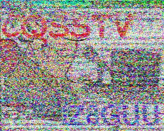SSTV image from PD2PW_20M