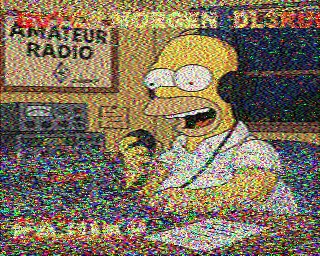 SSTV image from PD2PW_20M