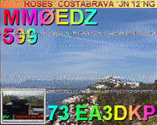 SSTV image from PD2PW_20M