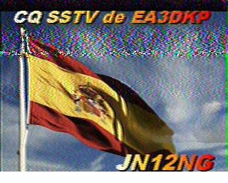 SSTV image from PD2PW_20M