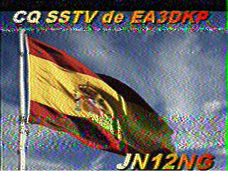 SSTV image from PD2PW_20M