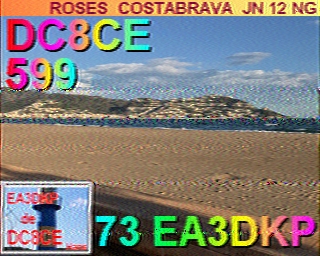 SSTV image from PD2PW_20M