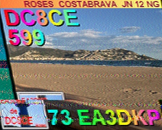 SSTV image from PD2PW_20M